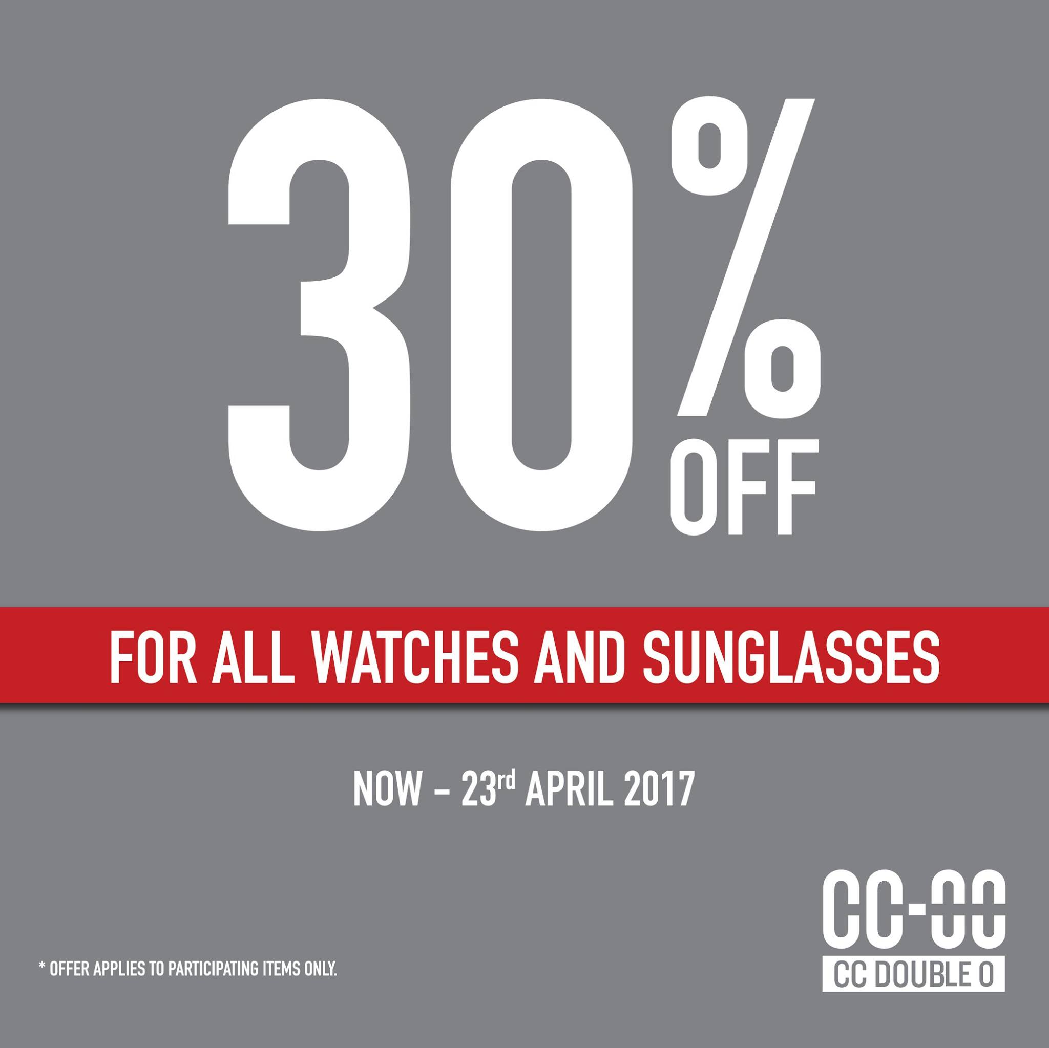 CC DOUBLE O watches sunglasses sale