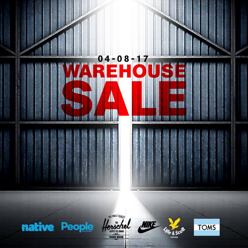 Bratpack Warehouse Sale 2017