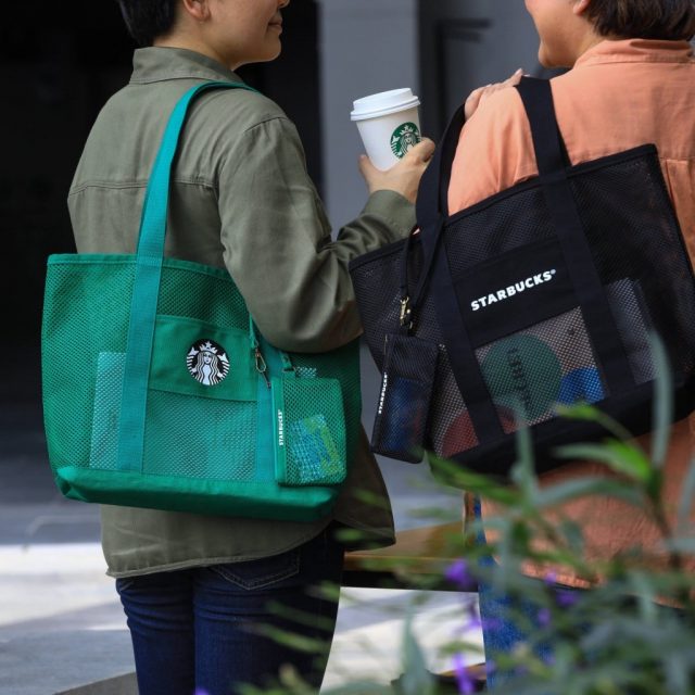 Starbucks Mesh Tote Bag 640x640
