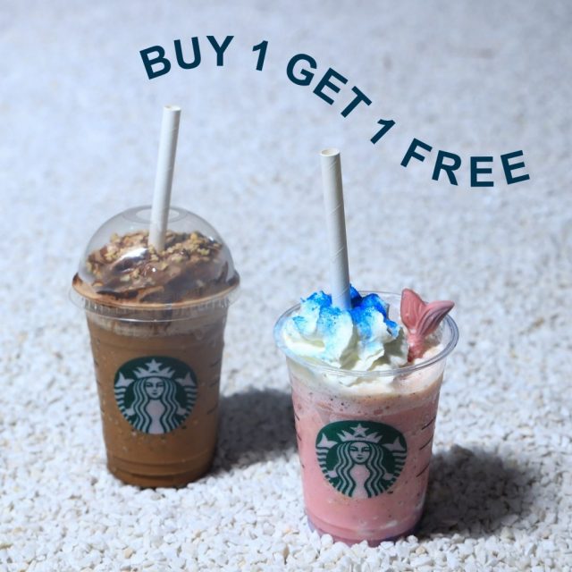 Starbucks เครื่องดื่ม สตาร์บัคส์ ซื้อ 1 แถม 1 ฟรี (3 ธ.ค. 2564)