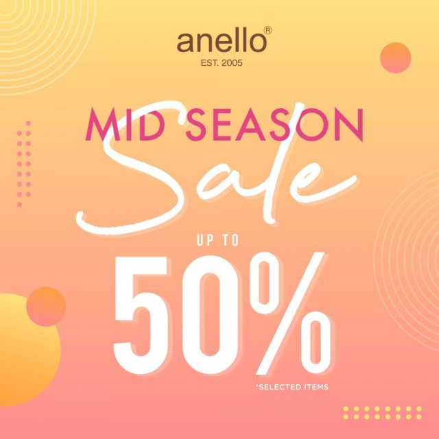anello End of Season Sale กระเป๋าอเนลโล่ ลดสูงสุด 50% (เริ่ม 1 มิ.ย. 2565)