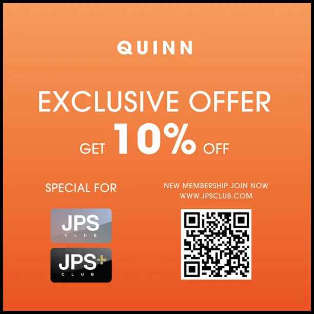 QUINN-Exclusive-Offer-สมาชิก-JPS-Club-ลด-10